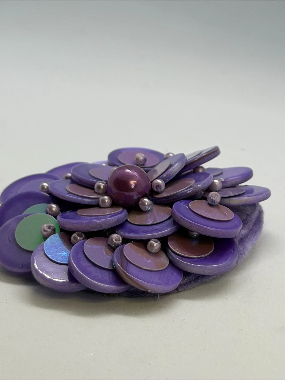 Vintage Purple Statement Brooch